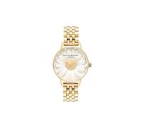 Olivia Burton Montre Analogique à Quartz pour Femme avec Bracelet en Acier Inoxydable doré - OB16FS100