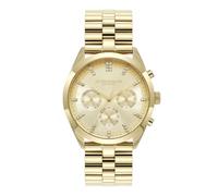 Olivia Burton Montre Analogique Multifunction à Quartz pour Femme Collection City Classic avec Bracelet en Acier Inoxydable de Couleur Dorée - 24000189