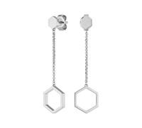 Olivia Burton Pendants d'Oreilles pour Femme Collection HONEYCOMB CLASSIC en Acier Inoxydable avec des Charms Hexagonaux - 24100309