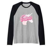 Olivia Cadeau personnalisé sur Le thème de la Licorne Manche Raglan