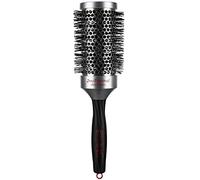 Olivia Garden ProThermal Adultes Brosse à cheveux ronde Noir, Argent 1 pièce(s)