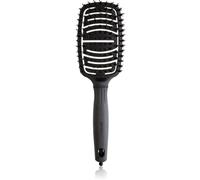 Olivia Garden Care Flex Board & Nylon Black brosse plate pour cheveux 1 pcs