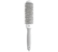 Olivia Garden – Brosse ronde Expert Blowout Speed – Ø 35 mm – Céramique + Ion – Blanc et gris