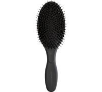 Olivia Garden Expert Care Oval Brosse paddle 16 rangées, noire avec poils de sanglier et picots guidage 1 Pce 1 Pce