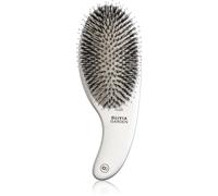 Olivia Garden Expert CURVE Nylon Silver brosse à cheveux avec poils de sanglier 1 pcs