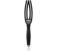 Olivia Garden Fingerbrush Boar & Nylon brosse à cheveux aux fibres de nylon et poils de sanglier Full Black S 1 pcs