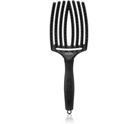 Olivia Garden Fingerbrush Boar & Nylon brosse à cheveux aux fibres de nylon et poils de sanglier Full Black L 1 pcs