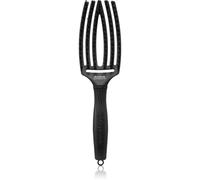 Olivia Garden Fingerbrush Boar & Nylon brosse à cheveux aux fibres de nylon et poils de sanglier Full Black M 1 pcs