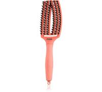 Olivia Garden Fingerbrush Boar & Nylon brosse à cheveux aux fibres de nylon et poils de sanglier Radiant Peach 1 pcs