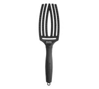 Olivia Garden Fingerbrush Care Iconic Boar&Nylon Full Black Medium