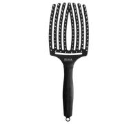 Olivia Garden Fingerbrush Care Iconic Nylon Bristles Black Large