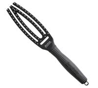 Olivia Garden – brosse à cheveux Fingerbrush Boar & Nylon – poils sanglier et nylon – Full Black S