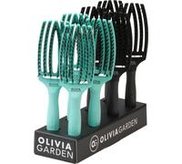 Olivia Garden Fingerbrush Combo Medium Set Mint/Full black