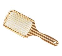 Olivia Garden - Healthy Hair Bambus - Brosse Longue De Massage Plate - Pneumatique - Hh-4 - 9 Rangs
