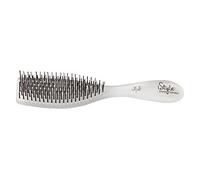 Olivia Garden iStyle Brosse Professionnelle pour Coiffer les Cheveux Fins - S'adapte à Tous Styles de Coiffure, Sans Accroche, Brosse Compacte