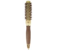 Olivia Garden NanoThermic Brosse Shaper Carrée, 20mm - Antibactérien, Céramique, Antistatique, Tourmaline-Ion et Poils Ondulés en Nylon