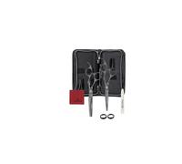 Olivia Garden Silkcut Mat Noir Set Hs 5,75 Pouces Et Ms 6,0 Pouces