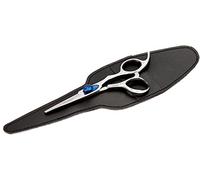 Olivia Garden Xtreme Ciseau, Taille 5" - Ciseau de qualité, Puissantes Lames Convexes, Fait-Main avec de l'Acier Japonais, Dans une Pochette