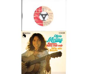 OLIVIA MOLINA - OLIVIA MOLINA / KOMM TANZ MIT MIR / WIE EIN BAUM / 1975 / Bildhülle / EMI # 1C 006-31 389 / Deutsche Pressung / 7" Vinyl Single Schallplatte