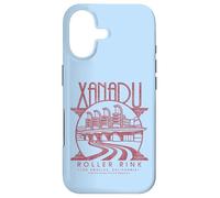 Olivia Newton-John Xanadu Roller Patinoire Rouge Vieilli Logo Coque pour iPhone 17