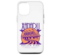 Olivia Newton-John Xanadu Roller Patinoire Violet/Orange Logo Coque pour iPhone 12/12 Pro