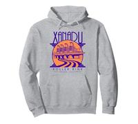 Olivia Newton-John Xanadu Roller Patinoire Violet/Orange Logo Sweat à Capuche