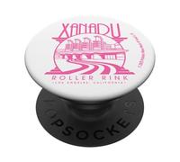 Olivia Newton-John Xanadu Roller Rink Logo Rose PopSockets PopGrip Adhésif