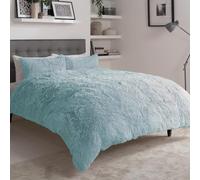Olivia Rocco - Parure de lit super douce, chaude et moelleuse pour l'hiver - Lit simple - Vert d’eau