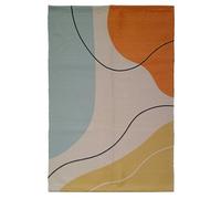 Olivia Rocco Tapis de sol moderne imprimé pour salon, chambre à coucher, couloir, bureau avec dos antidérapant, doux et durable, Venus 60 x 90 cm