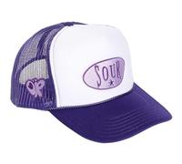 Olivia Rodrigo - Casquette Trucker Sour - Adulte (Taille Unique) (Violet/Blanc)