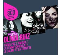 Olivia Ruiz - J'aime pas l'amour - La femme chocolat - Le calme et la tempête - Coffret 3 CD