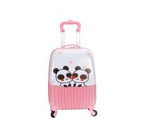 OLIVIA Snowball - Valise Enfant Type Kids Panda 48 cm Rose +Cadeau Offert