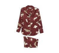 Olivia von Halle - Alba Pyjama Set - Femme - Vêtements de nuit et de détente - Brun - Taille: 36 FR