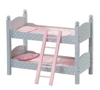 Lit Superpos? Poup?E Poupon Polka Dots Princess 2 Couchettes Bois Td-0095ag