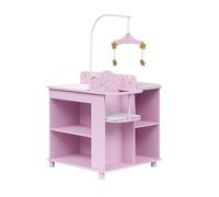 Olivia's Little World Table à Langer Poupon poupée Twinkle Stars Princess Rangement Bois Jeu TD-0203AP