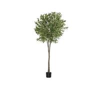 Plante artificielle - TECTAKE - Olivier artificiel OLEAND à l'aspect naturel très volumineux entretien facile - Hauteur 210 cm