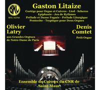 Olivier Latry Deni - Cortege pour Orgue & Cuivres Lied Scherzo Epiphanie Jeux De Rythmes