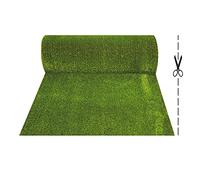 OLIVO.Shop | Grass Green Luxury Erbe synthétique drainant pour terrasses et jardins 30 mm, Tapis herbe fin Largeur 100 cm, Longueur au mètre