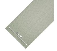 OLIVO.shop Tapis de cuisine antidérapant lavable, tapis de cuisine et couloir, couleur unie, effet rotin, au mètre, tapis de cuisine, rouleau REFLEX (vert sauge, 50 x 180 cm)