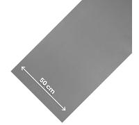OLIVO.shop Tapis de cuisine en PVC à rouleaux, multi-usages découpés sur mesure, lavable, antidérapant, tapis pour cuisine, salle de bain, buanderie, largeur 50 cm, rouleau MULTI (gris, 50 x 600 cm)