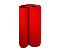 OLIVO.shop Tapis rouge pour événements, rouleau de tapis, tapis rouge de Noël, mariage, cérémonie, fête, tapis d'extérieur, au mètre, fond antidérapant, tapis rouge (rouge, 1 x 5 m)