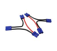 OliYin 2pcs EC5 2-Mâle à 1-Femelle Séries Câble 3.93 "12awg Connecteur Adaptateur (Pack de 2)