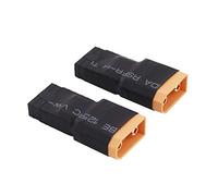 OliYin 2pcs XT90 mâle à TRX Femelle sans Adaptateur de Fil pour Alimentation RC (Pack de 2)
