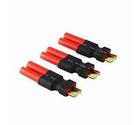 OliYin 3pcs Homme Deans à Femelle HXT 4.0 mm Adaptateur de Connecteur sans Fil Brushless Lipo Batterie (Pack de 3)