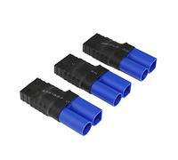 OliYin 3pcs Mâle EC5 Losi à Femelle TRX Adaptateur Brushless pour SCT LiPo Slash (Pack de 3)