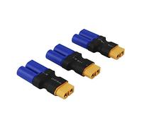 OliYin 3pcs Mâle EC5 Losi à Femelle XT60 Adaptateur Connecteur XT-60 LiPO Batterie XT 60 (Pack de 3)