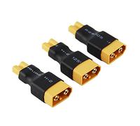 OliYin 3pcs Mâle XT60 à Femelle XT30 Adaptateur Convertisseur Adaptateur Compact sans Fil léger pour Turnigy Drone FPV (Pack de 3)
