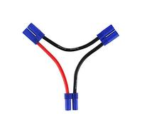OliYin EC5 Series Connector 12awg 2-Male 1-Female Serial Connection Cable 3.93inch RC Battery Lipo Connector