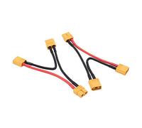 OliYin XT-60 / XT60 Series/Serial Battery Connector w / 14awg 10cm Wire for Turnigy (Pack of 2)
