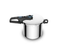 Olla a presión Tefal Secure Trendy P2584401 8L acero inoxidable 25 cm inducción